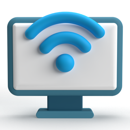 Wi-fi  3D Icon