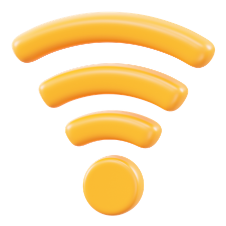 Wi-fi  3D Icon