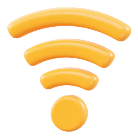 Wi-fi  3D Icon