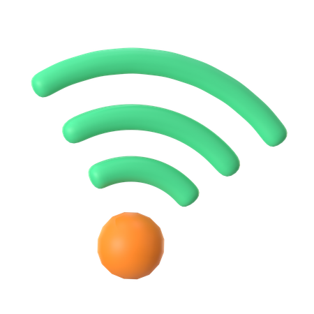 Wi-fi  3D Icon