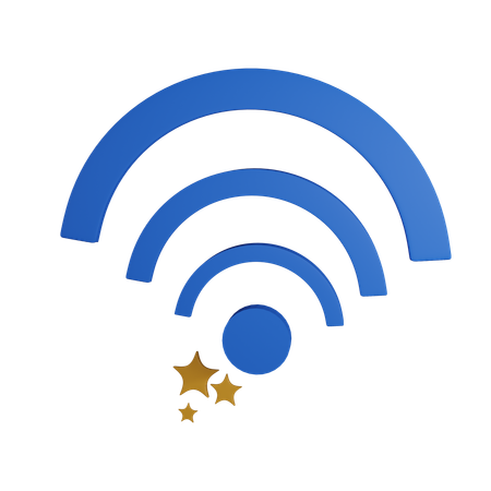 Wi-fi  3D Icon