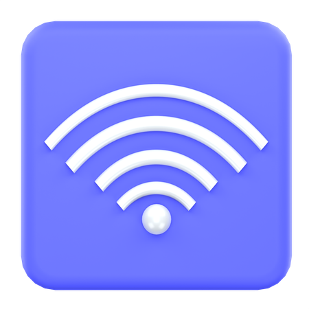 Wi-fi  3D Icon