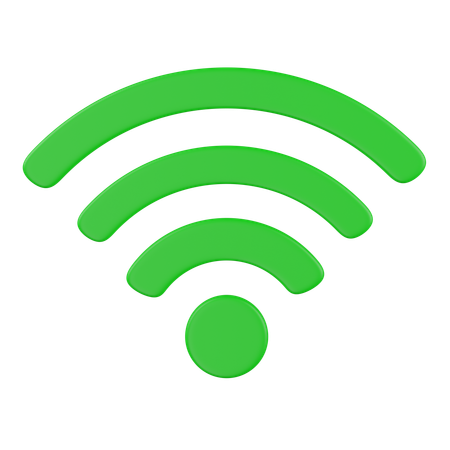 Wi-fi  3D Icon