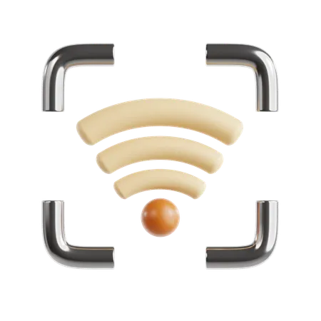 Wi-fi  3D Icon