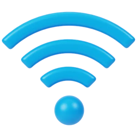 Wifi  3D Icon