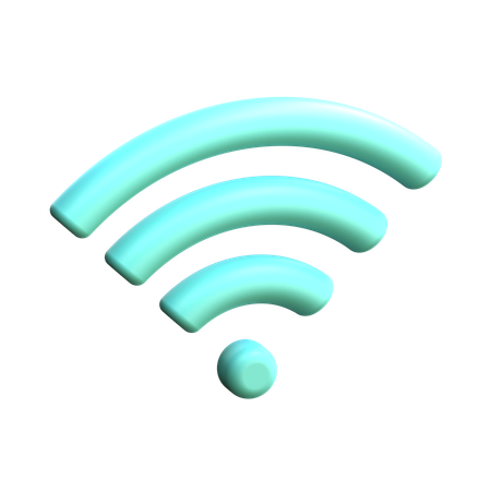 Wi-fi  3D Icon