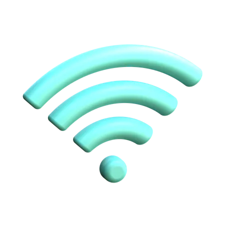 Wi-fi  3D Icon