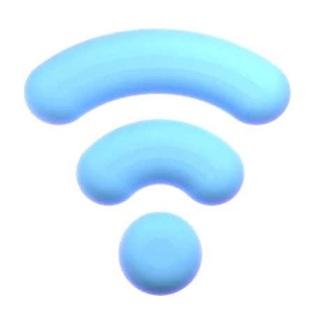 Wi-fi  3D Icon