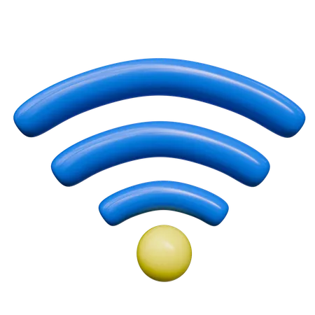 Wi-fi  3D Icon