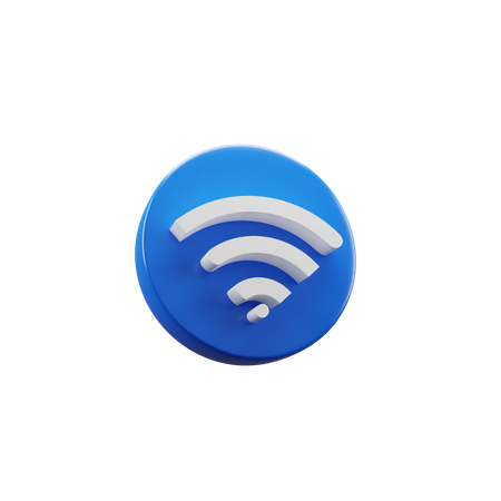 Wi-fi  3D Icon