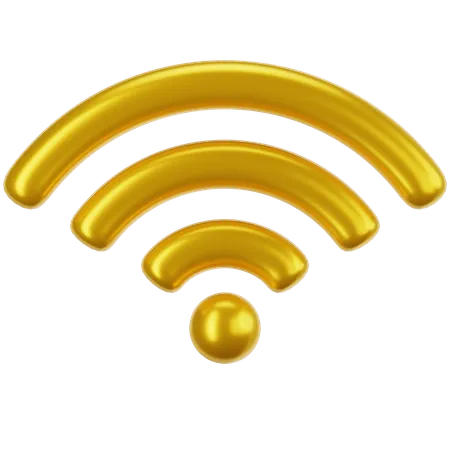 Wi-fi  3D Icon