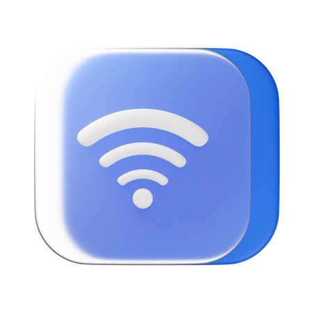 Wi-fi  3D Icon