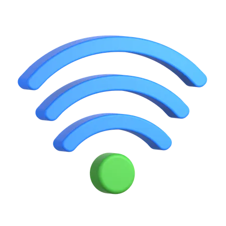 Wi-fi  3D Icon