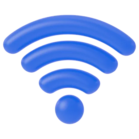 Wi-Fi  3D Icon