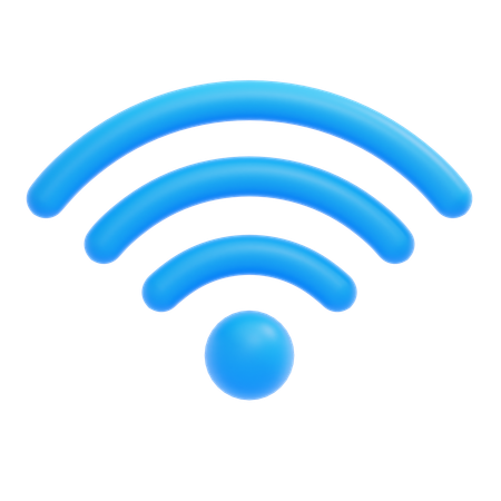 Wi-fi  3D Icon