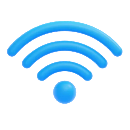 Wi-fi  3D Icon