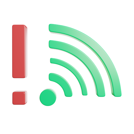 Wi-fi  3D Icon