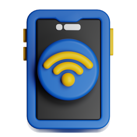 モバイルWi-Fi  3D Icon