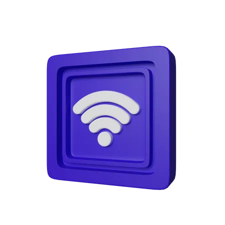 Wi-Fi  3D Illustration