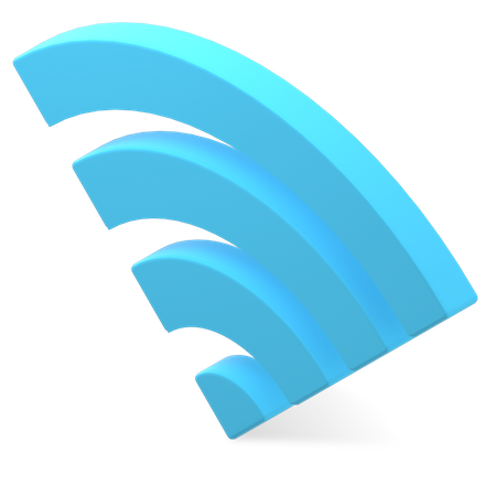 Wi-fi  3D Illustration