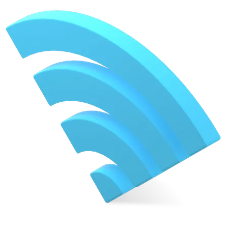 Wi-fi  3D Illustration