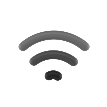 Wi-fi  3D Illustration