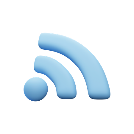 Wi-fi  3D Icon