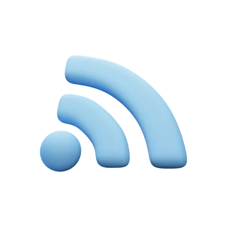 Wi-fi  3D Icon