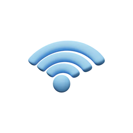 Wi-fi  3D Icon