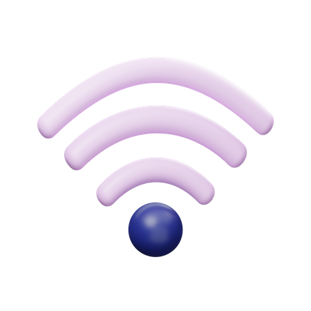 Wi-fi  3D Icon