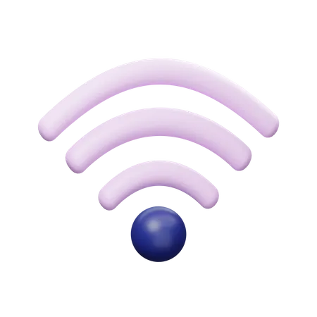 Wi-fi  3D Icon