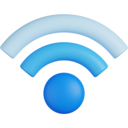 Wi-fi  3D Icon