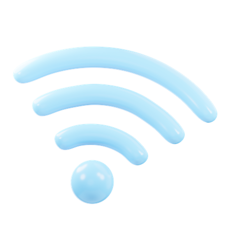 Wi-fi  3D Icon