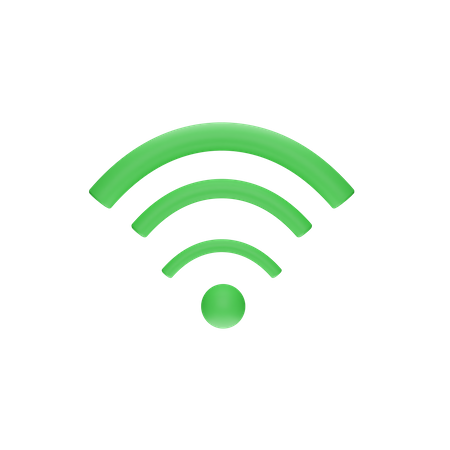 Wi-fi  3D Icon