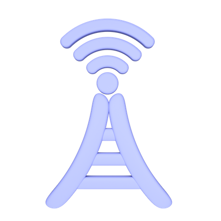 Wi-fi  3D Icon