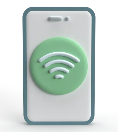 Wi-fi  3D Icon