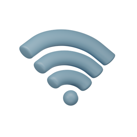 Wi-fi  3D Icon