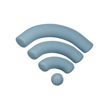 Wi-fi  3D Icon