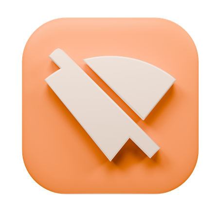 Wi-Fi desligado  3D Icon