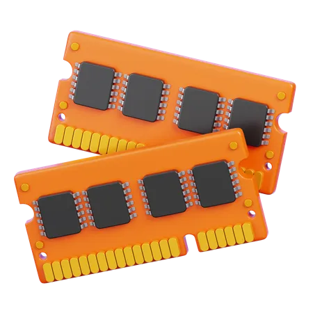 RAM  3D Icon