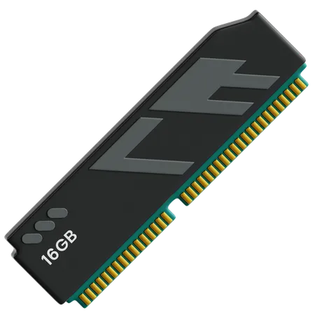 RAM  3D Icon