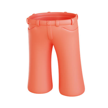 Wide Leg Pants  3D Icon