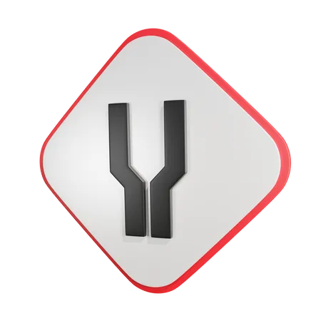 Wide Road Ahead  3D Icon