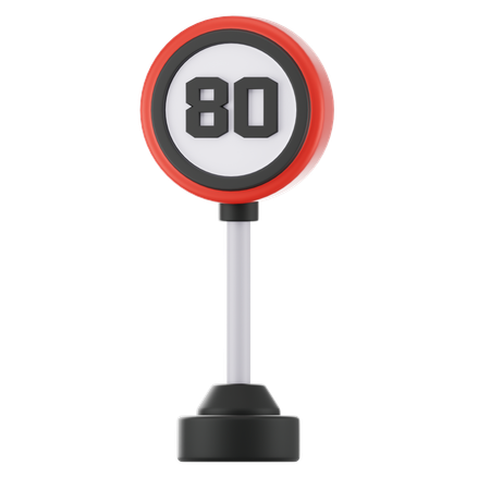 Width Clereance Sign  3D Icon