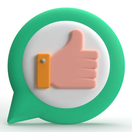 Wie chatten  3D Icon