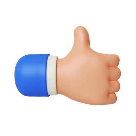 Wie eine Handbewegung  3D Icon