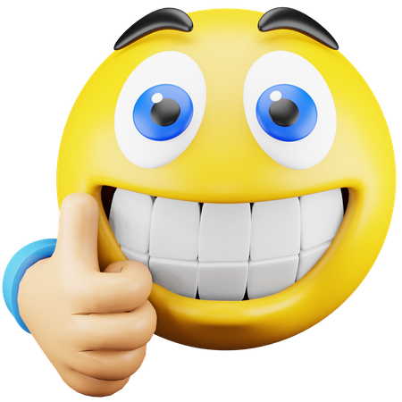 Wie Emoji  3D Icon