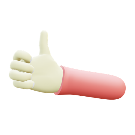 Wie Fingergeste  3D Icon