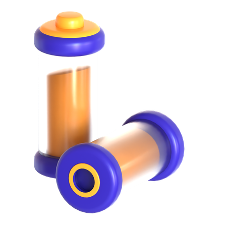 Wiederaufladbare Batterie  3D Icon