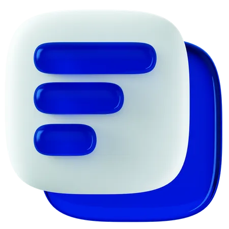 Wiedergabeliste  3D Icon